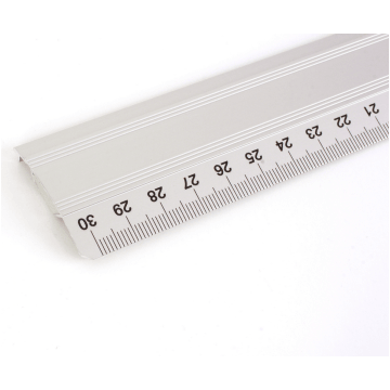 Linijka aluminiowa LENIAR 30cm antypoślizgowa