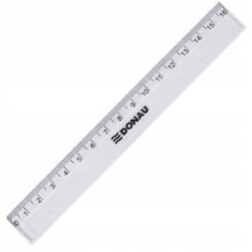 Linijka plastikowa DONAU 16cm