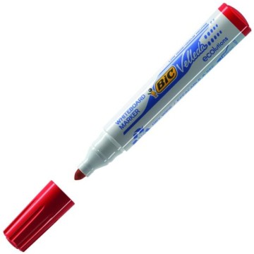 Marker do tablic BIC VELLEDA 1701 okrągły czerwony