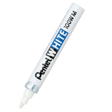 Marker olejowy PENTEL X100W-M 3,9mm biały