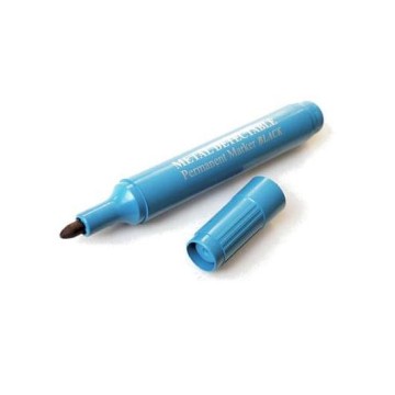 Marker permanentny WYKRYWALNY okr. niebieski