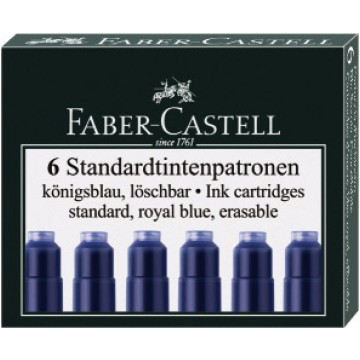 Naboje FABER-CASTELL [6] niebieskie