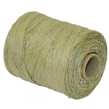 Nici lniane brąz nabłyszczane dratwa 250g (300m)