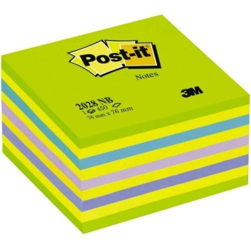 Notes samop. 3M POST-IT 76/76 450k. CUKIEREK ziel.