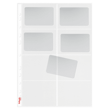 Obwoluty na wizytówki A4 ESSELTE [10]