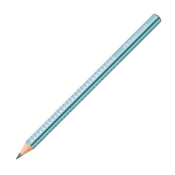 Ołówek FABER CASTELL JUMBO SPARKLE METALLIC nieb.