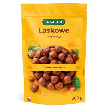 Orzechy laskowe BAKALLAND 100g