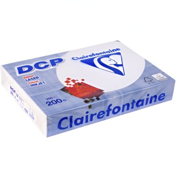 Papier satynowany DCP A4 200g [250] kość słoniowa