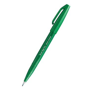 Pisak PENTEL do LETTERINGU zielony