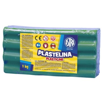 Plastelina ASTRA 1kg zielona