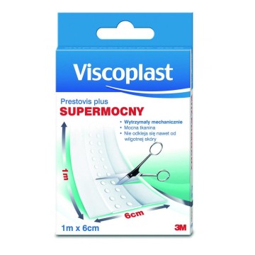Plaster 3M VISCOPLAST supermocny 6cmx1m