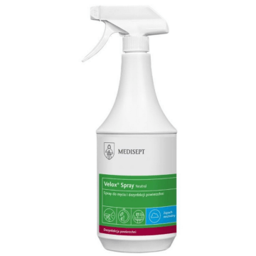 Płyn do dezyn pow MEDISEPT VELOX SPRAY 1L neutral