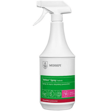 Płyn do dezyn pow MEDISEPT VELOX SPRAY 1L teatonic
