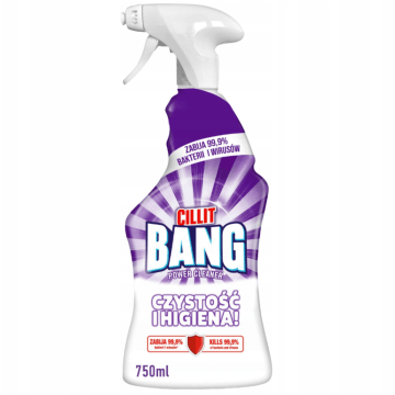 Płyn do łazienek CILLIT BANG CZYSTOŚĆ I HIG 750ml
