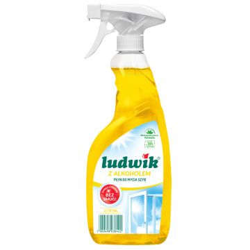 Płyn do mycia szyb LUDWIK 600ml z alkoholem