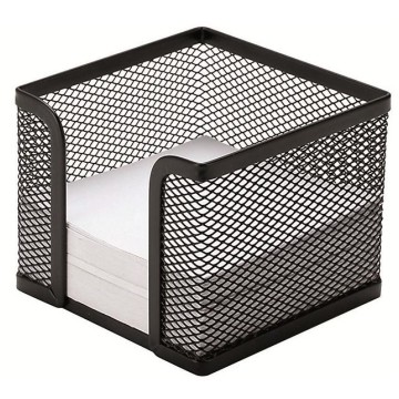 Pojemnik na karteczki METAL CZARNY TAURUS