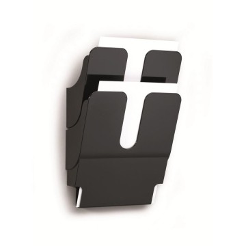 Pojemnik na ulotki FLEXIPLUS 2xA4 PION czarny