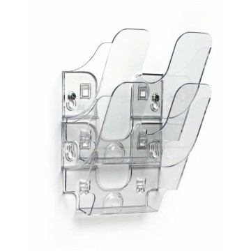 Pojemnik na ulotki FLEXIPLUS 2xA5 PION bezbarwny