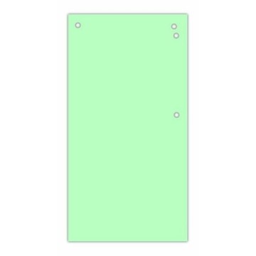 Przekładki 1/3 A4 [100] DONAU zielone