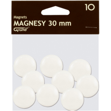 Punkty magnetyczne GRAND 30mm [10] białe