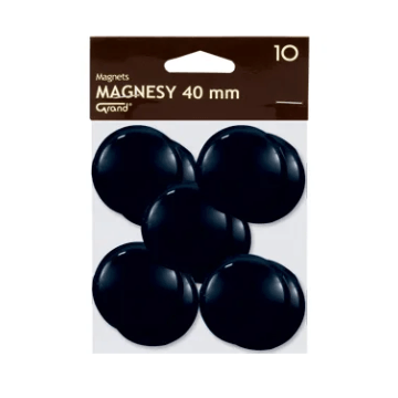 Punkty magnetyczne GRAND 40mm [10] czarne