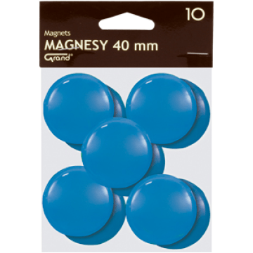 Punkty magnetyczne GRAND 40mm [10] niebieskie