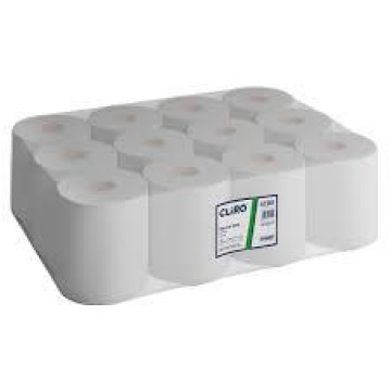 Ręczniki w roli MINI CLIRO makulatura biała [12]