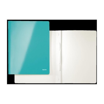 Skoroszyt kartonowy LEITZ WOW turkusowy