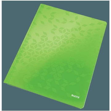 Skoroszyt kartonowy LEITZ WOW zielony