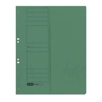 Skoroszyt tekturowy oczko 1/2 ELBA zielony