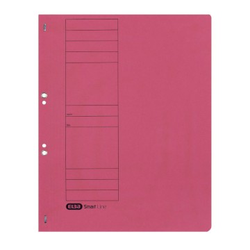 Skoroszyt tekturowy oczko ELBA 1/1 czerwony