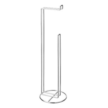 Stojak na papier toaletowy IKEA Krokfjorden srebrn
