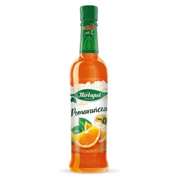 Syrop HERBAPOL Owocowa Spiżarnia 420ml pomarańcz