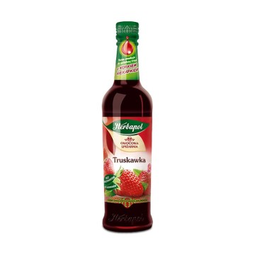 Syrop HERBAPOL Owocowa Spiżarnia 420ml truskawka