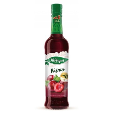 Syrop HERBAPOL Owocowa Spiżarnia 420ml wiśnia