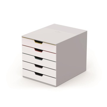 Szafka na dokumenty DURABLE VARICOLOR 5 biała