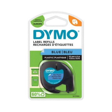 Taśma DYMO LETRATAG 12mm/4m plastikowa niebieska
