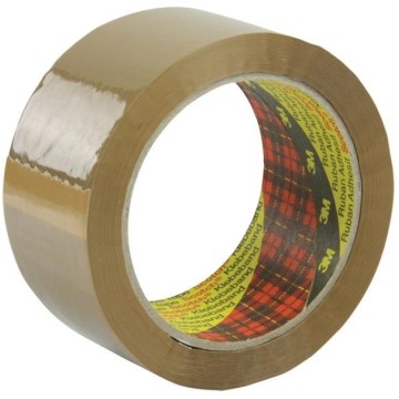 Taśma pakowa hot-melt 48mm/66m SCOTCH brązowa [1]