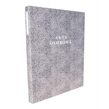 Teczka do akt osobowych KONFEX 2cm szara