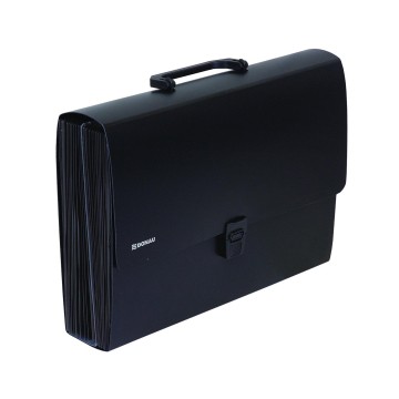 Teczka harmonijka DONAU 26 przegr. z rączką