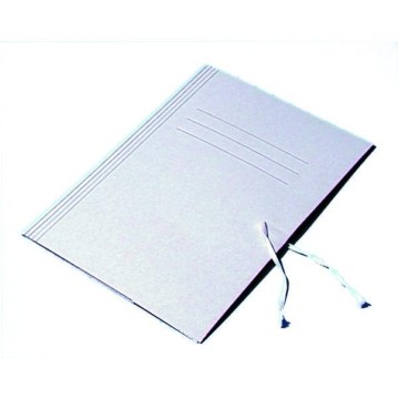 Teczka wiązana tekturowa BB 250g z liniami