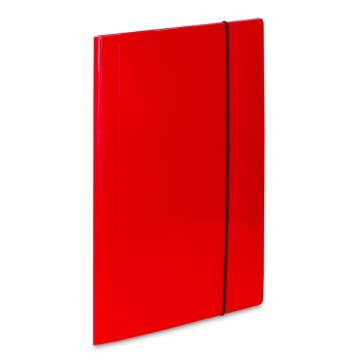 Teczka z gumką kartonowa VAUPE 2cm czerwona