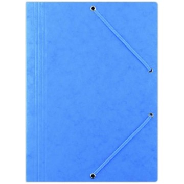 Teczka z gumką preszpanowa DONAU niebieska