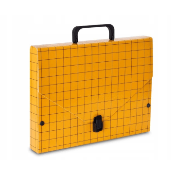 Teczka z rączką na zatrzask VAUPE Meeting żółta