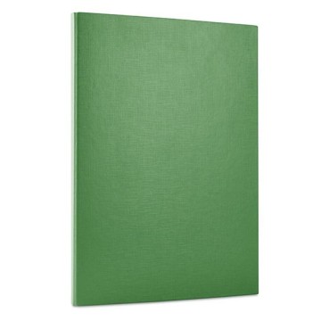 Teczka z rzepem skrzydłowa 15mm OP zielona