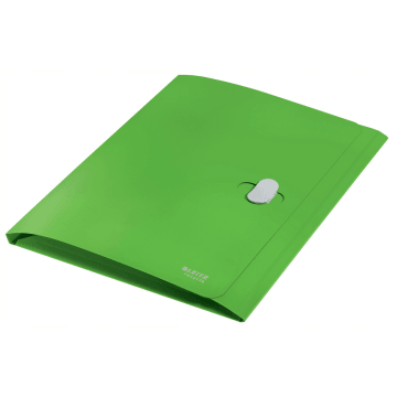 Teczka z zap. PP LEITZ RECYCLE A4 płaska zielona