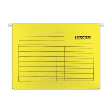 Teczki wiszące DONAU [5] żółte
