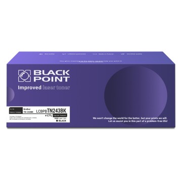 Toner BROTHER TN 243 czarny BLACKPOINT (1.000)