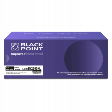 Toner BROTHER TN 2590XXL czarny BLACKPOINT (5.000)