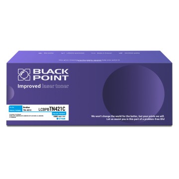 Toner BROTHER TN 421 nieb. BLACKPOINT (1.800)